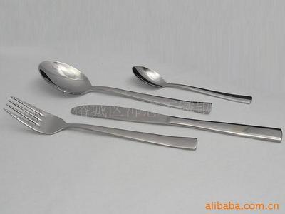 【厂价直销可按样品生产供应不锈钢西餐具】价格,厂家,图片,刀叉,揭阳市榕城区沛忠不锈钢餐具厂-