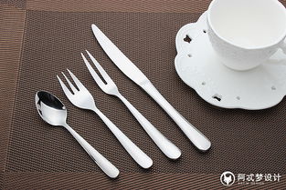 不锈钢餐具 产品拍摄